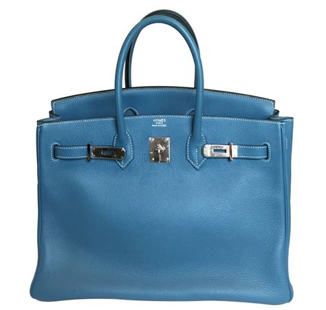 Hermes blue jean birkin